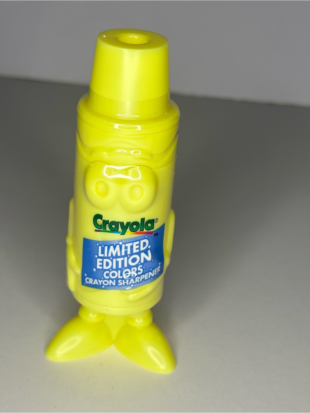 Crayola Limited Edition Crayon Sharpener Retired Colors Lemon Yellow 2025 NEW